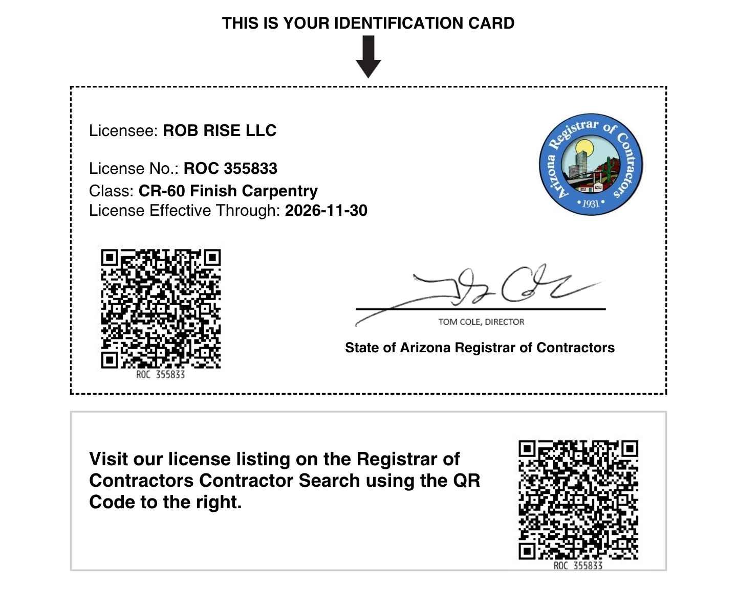 Custom Metal AZ — Licensed & Insured