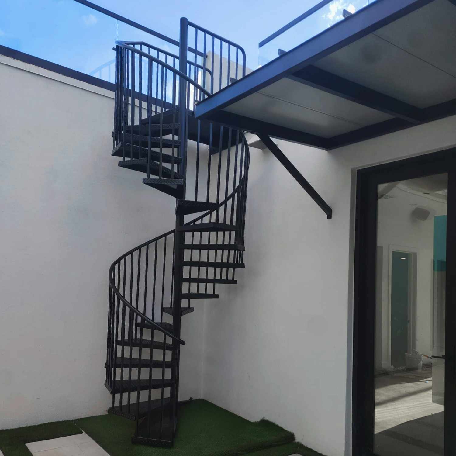 Outdoor Spiral Stair — Phoenix, AZ