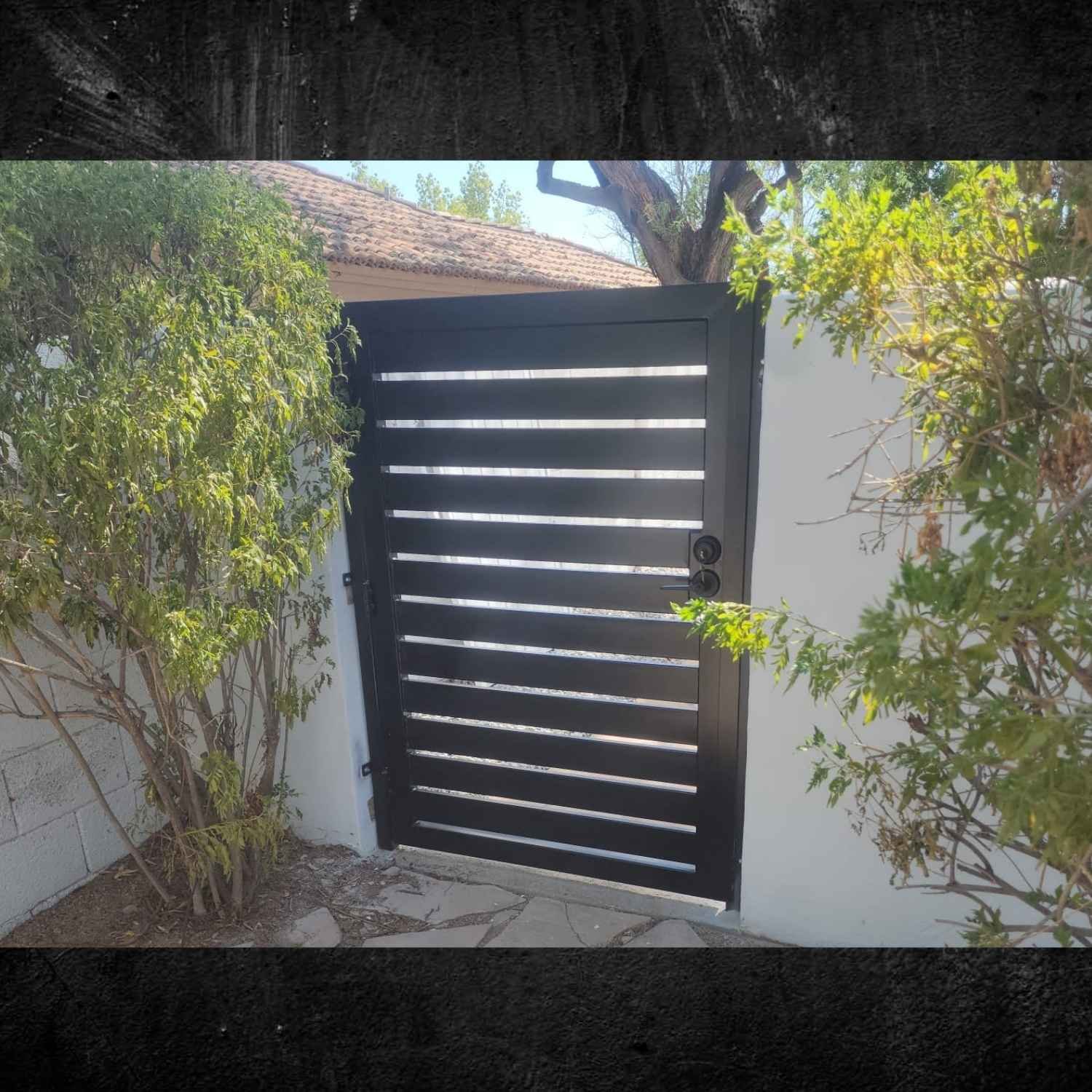 Modern Pedestrian Gate — Avondale, AZ