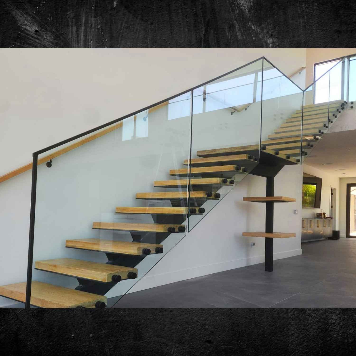 Floating Mono-Stringer Stair — Phoenix, AZ